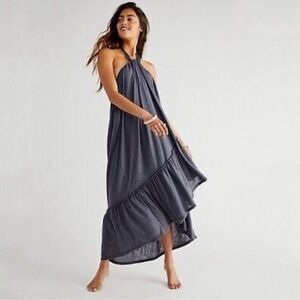 Free People Beach Ribbed Convertible Maxi Skirt/Dress